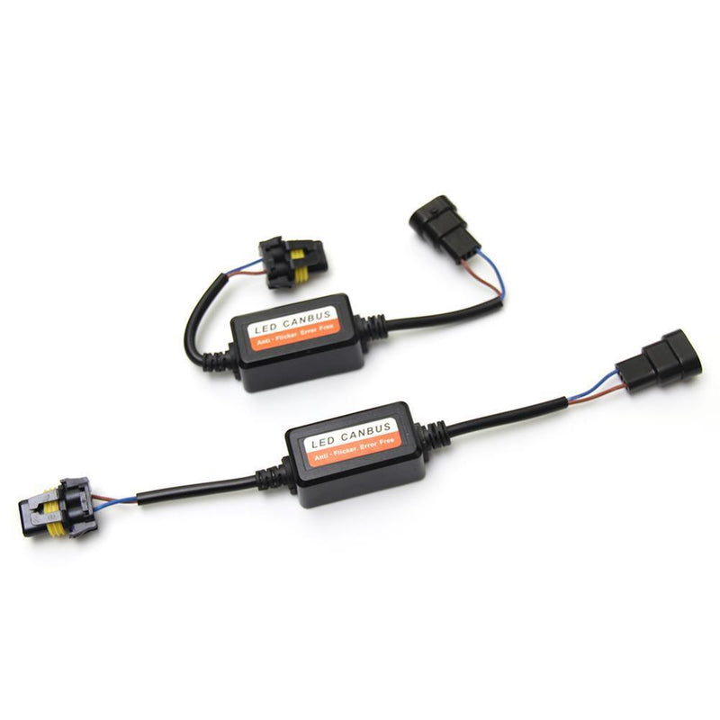 1 Pair 9005/9006/9012 LED Headlight Canbus Decoders Anti Flicker Resistor