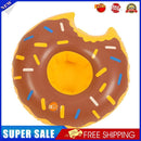 Inflatable Drink Cup Holder Donut Float Pool Party Water Coaster (Brown)