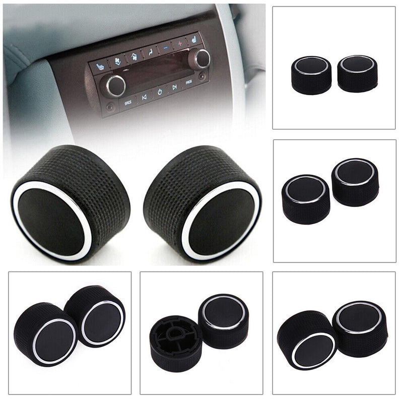 Rear Radio Audio Volume Control Knob Dial Tuner for Car Interior Accessories