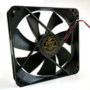 12V 2pin Cooler Cool Silent 27dB For Computer Case 12025 D12SH-12 Rugged