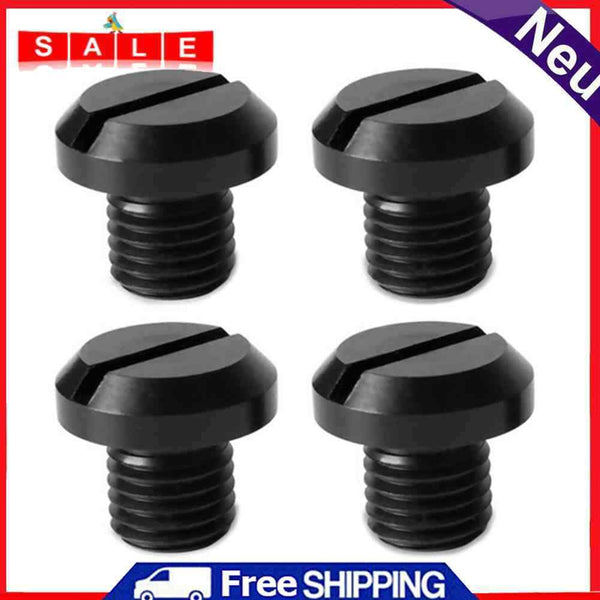 4pcs M10x1.25 CNC Aluminum Motorcycle Mirror Holes Stopper Screw Lock