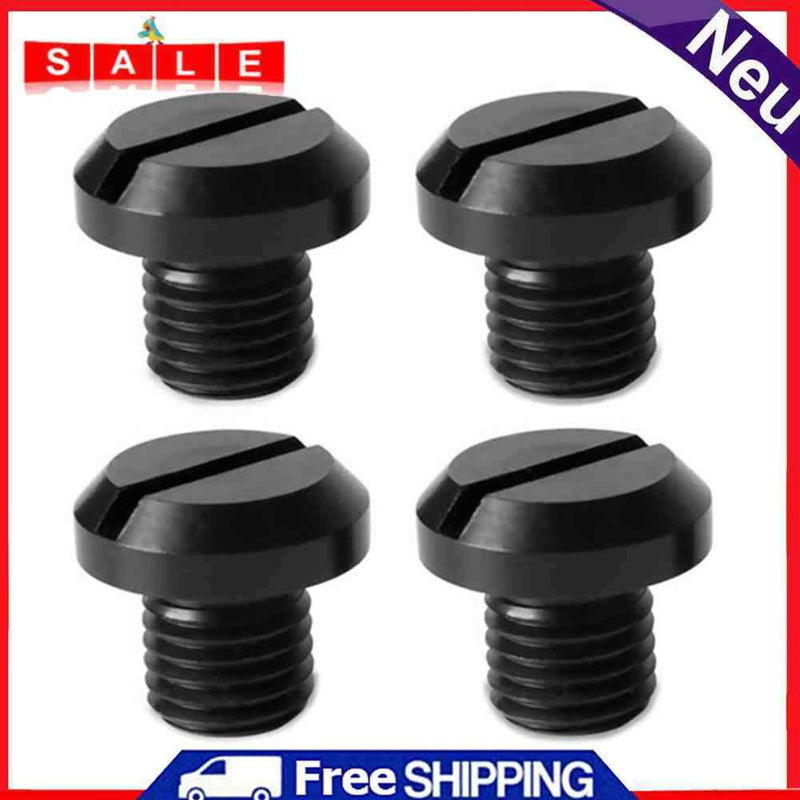 4pcs M10x1.25 CNC Aluminum Motorcycle Mirror Holes Stopper Screw Lock