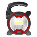 COB LED High Power Work Light Portable Waterproof Garden Camping Lamp (Red)