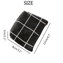 Fashion Key Case Mini Korean Coin Purses Zipper Lattice Cotton and Linen