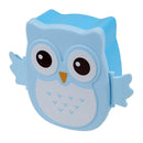 Cartoon Owl Lunch Box Food Fruit Storage Container Portable Bento Box(Blue)