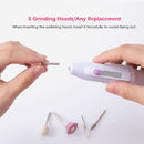 Portable Electric Machine Apparatus for Manicure Nails Polisher Art Pen Tool