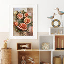 5D DIY Flower Full Round Drill Diamond Painting Rhinestone Mosaic Picture Decor
