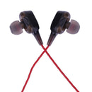 3.5mm Sport Wired In-ear Earphones Headset Mobile Phone Earbuds(Red)