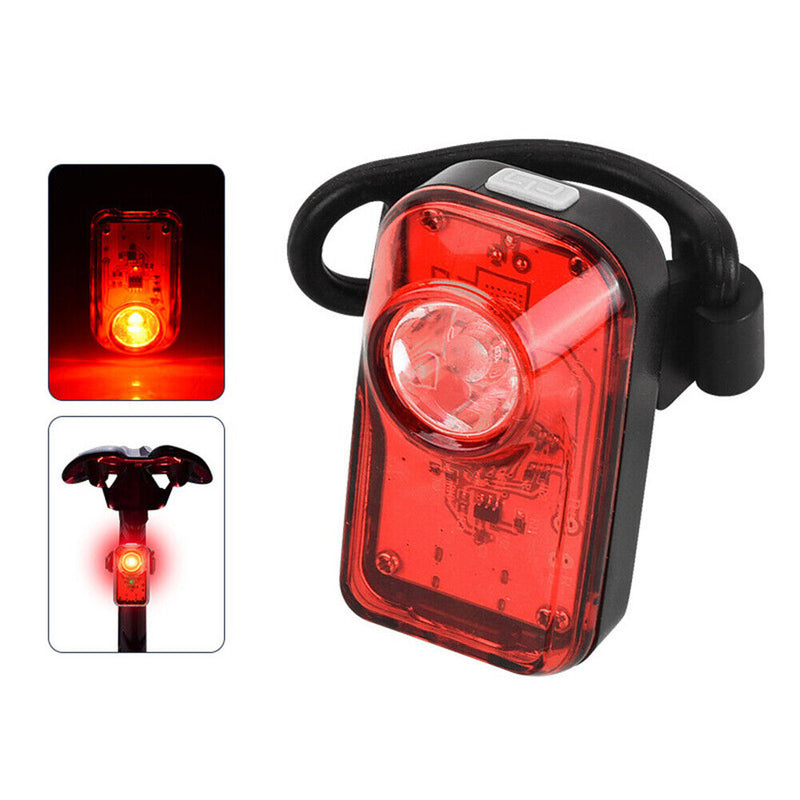 LED Bicycle Saddle Rest Red Light Night Safety Warning Fast Charging Bicycle Rü
