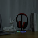 RGB Gaming Headphone Stand Desk Display Holder for Gamer PC (LED Base)
