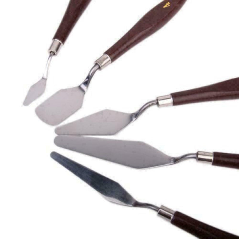 Malspachtel Farbspachtel-Künstlerspachtel-Spachtel Malmesser Y7C5 L0Z1 N0Y2