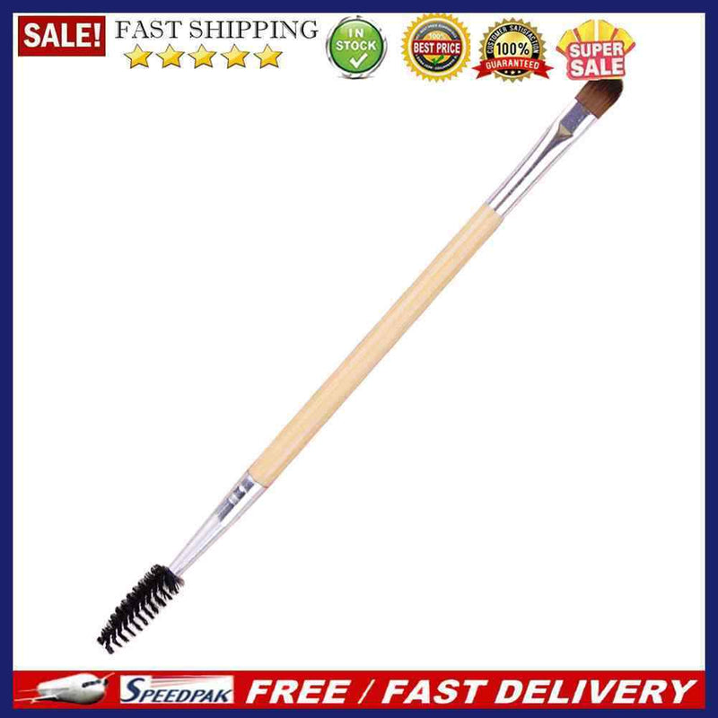 Dual Eyebrow Brushes Lightweight Portable Makeup Tools for Girls Women Make