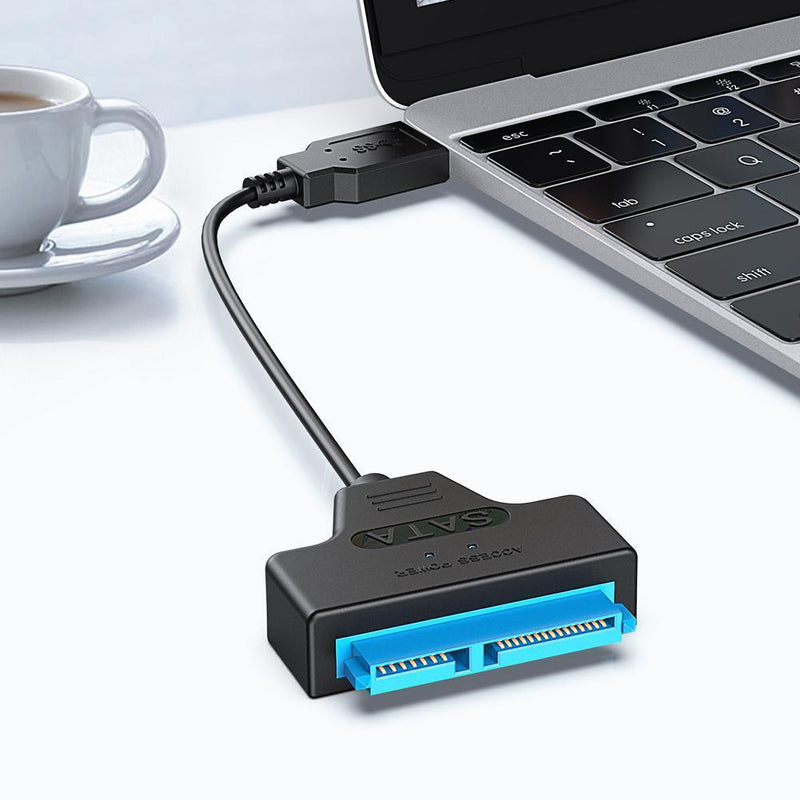 USB 3.0 to SATA7+15pin Hard Disk Cable Converter 2.5 Inches SSD Hard Disk