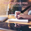 Retro Feather Dip Pen Writing Ink Set Quill Pen Fountain Pens Gift Box