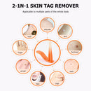 Mini Mole Wart Remover Facial Equipment Body Care with Cleansing Swab for Adults