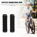 ZTTO 2pcs Bicycle Handlebar Grip MTB Non-slip Lockable Sponge Cover (Black)