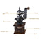 Retro Manual Coffee Grinder Hand Handmade Adjustable Coffee Bean Grind Mill