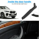 Right Inner Door Panel Handle Pull Trim Cover for E70 X5 E71 SAV (Black) Newly