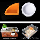 Lizard Pet Terrarium Worms Bowls Reptile Food Bowls Anti-Escape Feeder