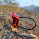 Rappel ATC Belay Device Descender Camping Rock Climbing Equipment (Red) Newly