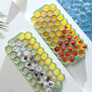 Reusable Honeycomb Ice Box Silicone Ice Maker Mold & Ice Shovel (188 Grids)