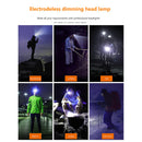 USB Charge LED COB Headlamp Waterproof Outdoor Camping Fishing Bicycle Head