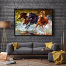 Full Embroidery 11CT Cross Stitch Stamped Kit Horse for Success Printed Craft