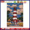 Lighthouse Oil Paint By Numbers Kits DIY Hand Painted Picture for Adults Child