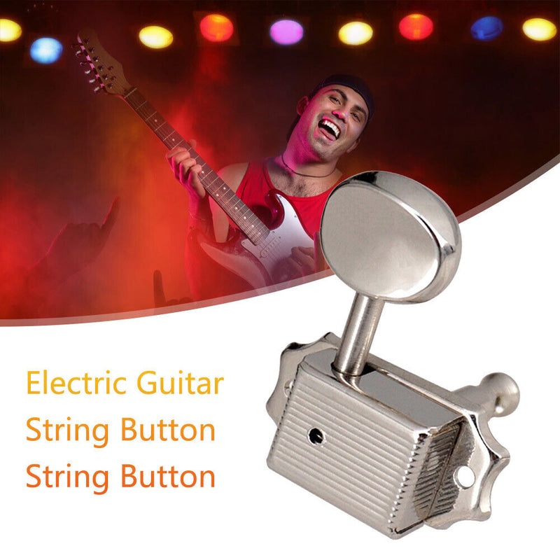 #A 6pcs Guitar String Tuning Pegs Tuner Machine Head for Electric Guitar Folk 3L