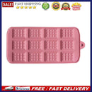 12 Cell Silicone Waffle Chocolate Mould Non-Stick Baking Cake Decoration Tool
