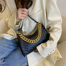 Female PU Leather Crossbody Bag Women Chain Trending Small Lady Handbag