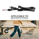DC 8mm Charging Cord 42V 2A Charger Power Cable for M365 Electric Scooter Newly