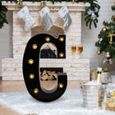 Letters LED Night Lights Alphabet Symbol Sign Lamp Home Wedding Decor (C) Newly