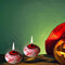 Floating Eyeball Candles for Halloween Holiday Table Home Party Decoration.
