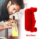 Center Line Scriber Marking Gauge Finder Measurement Carpenter Woodworking Tool