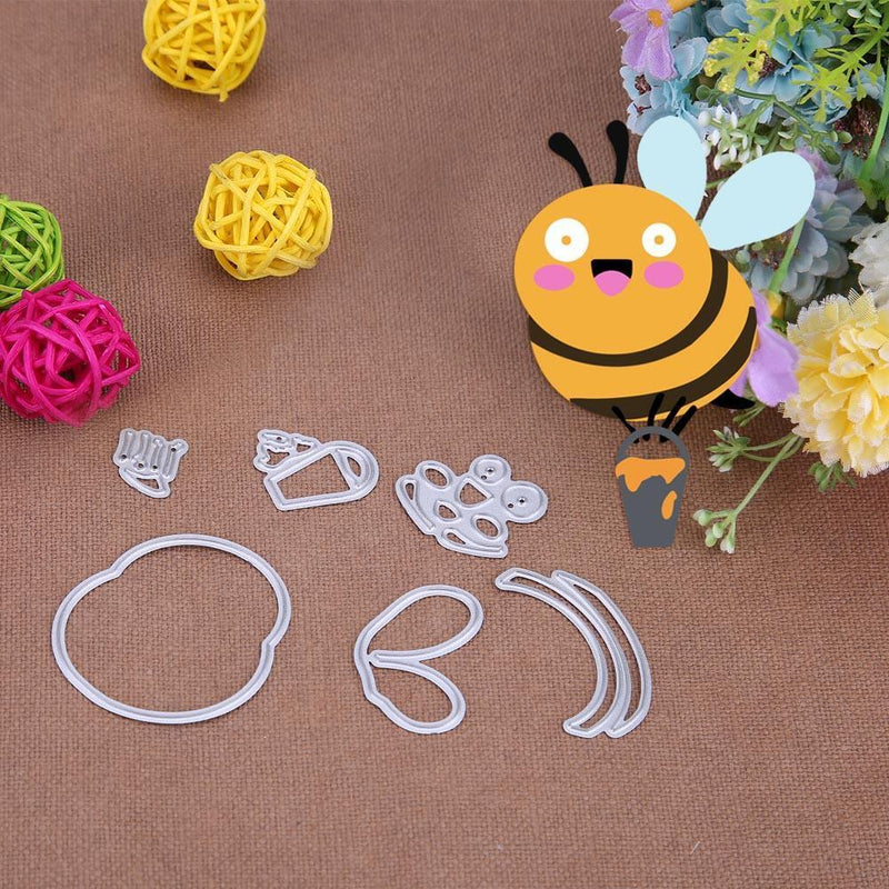 Bee Cutting by Metal Crafts Die DIY Scrapbook Embossing Stencil (MS279)