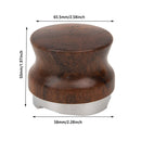 Fits 58mm Portafilter Wooden Espresso Distribution Tool Coffee Distributor