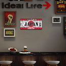 Japan Retro Metal Plate Tin Sign for Bar Pub Club Cafe Wall Art Home Decor