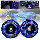 Motorcycle Siren Dual Tone Car Air Horn Car Low Hight Horn Speaker Super Loud