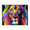 DIY Filling Oil Canvas Paint By Number Kit Multi-Colored Lion Animals Pain hot.