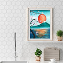5D DIY Diamond Painting Full Circle Diamond Mountain Top Sunrise