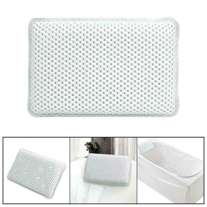 Comfort Bath Pillow Cushioned Spongy Bathtubs Cushions Cups C8R9 Bathroom I8M4