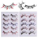 Manga Lashes Colored Lashes False Eyelashes That Look Like Individual Clusters