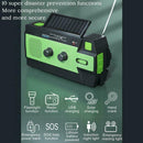Solar Hand-crank Rechargeable Emergency Radio With Reading Flashlight Light Y5Y8