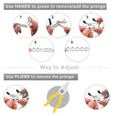 Stainless Steel Pet Training Tool Training Collar Dog Prong Collar Dog Leash