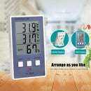 Digital Hygrothermograph Indoor Outdoor LCD Screen Thermometer Hygrometer