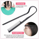 Styling Hold Tongs Tools Hairdressing Smooth Tool Hair Straighten Salon Comb