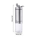 Stainless Steel Coffee Bean Mill Adjustable Knob Setting Manual Coffee Grinder