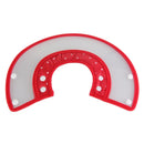 Dog Wound Recovery Cover Pet Anti-Bite Lick Medical Cone Collar (Red S) Newly