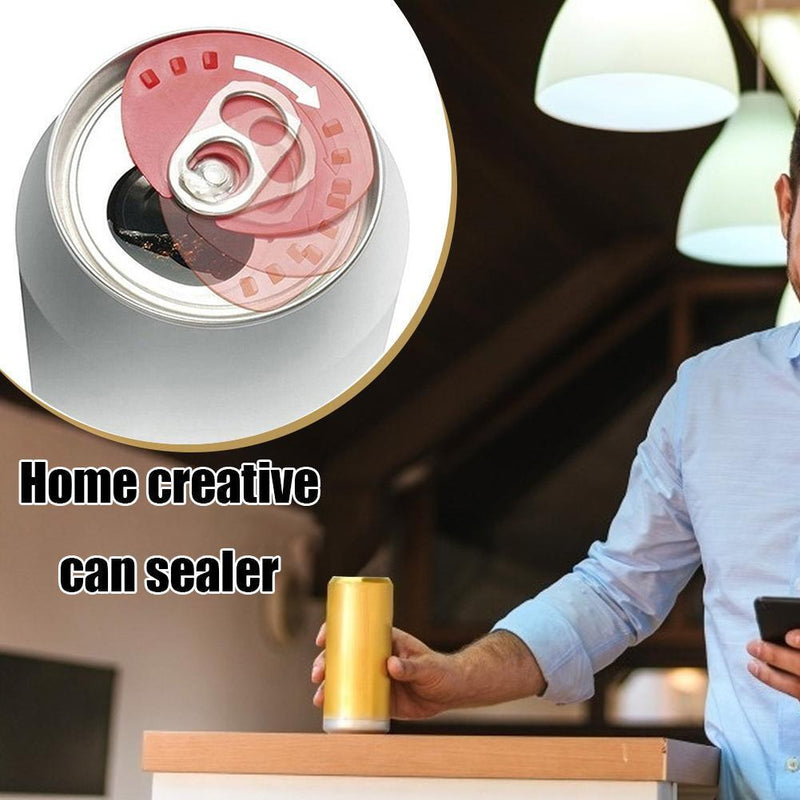 10pcs Soda Savers Can Cap Beverage Dust Free Protector Sealer Random Color